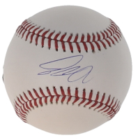 Pete Crow-Armstrong Signed OML Baseball (Fanatics & MLB) at PristineAuction.com