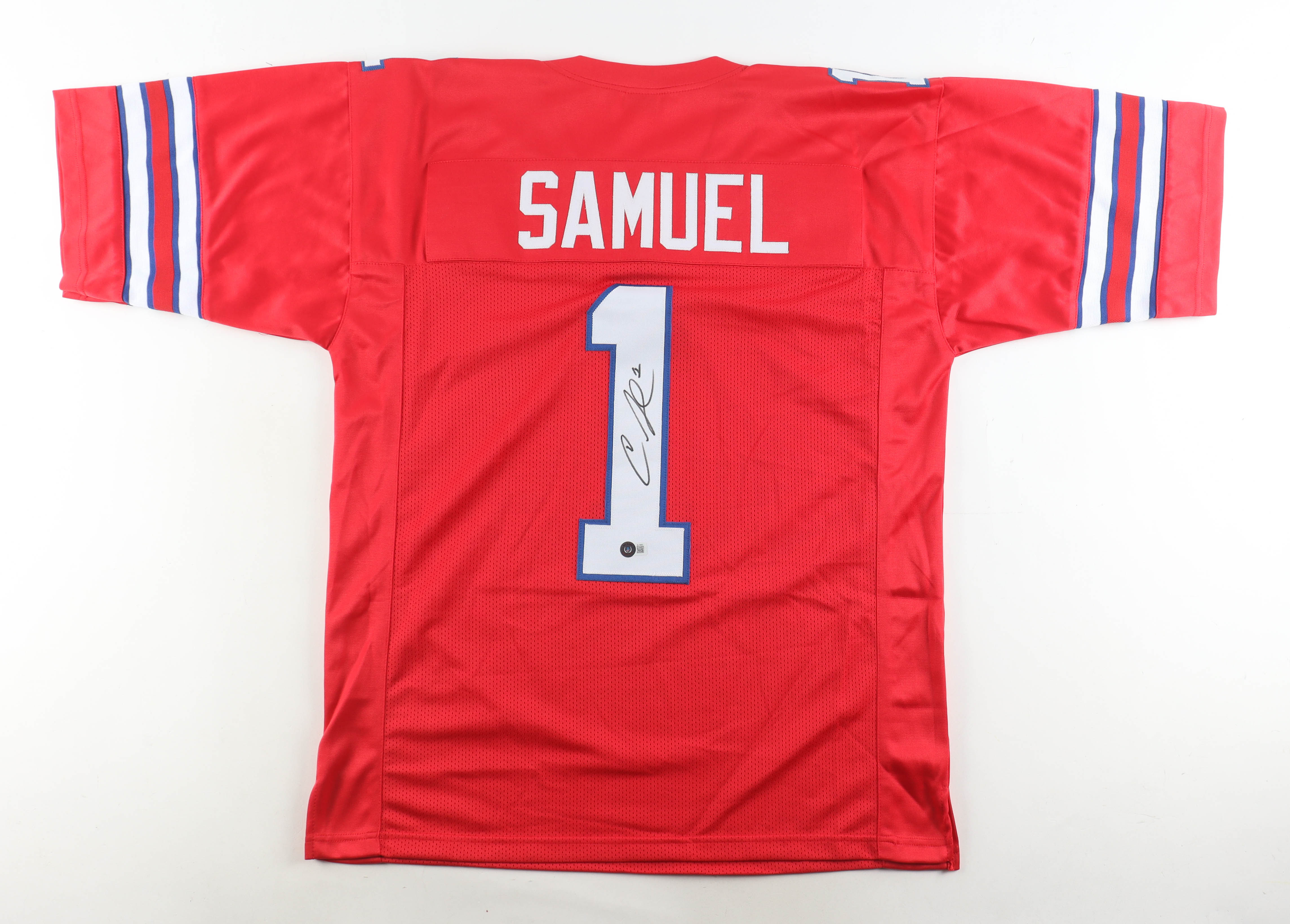 Curtis Samuel Signed Jersey (Beckett) at PristineAuction.com Curtis Samuel Signed Jersey (Beckett) at PristineAuction.com