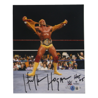 Hulk Hogan Signed WWF 8x10 Photo Inscribed "HOF 05" (Beckett) at PristineAuction.com