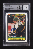 Mike Modano 1990-91 Topps #348 RC (BGS | Auto Grade BGS 10) at PristineAuction.com