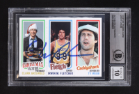Chevy Chase Signed Caddyshack / Fletch / Christmas Vacation Custom Trading Card (BGS | Auto Grade BGS 10) at PristineAuction.com