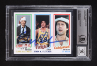 Chevy Chase Signed Caddyshack / Fletch / Christmas Vacation Custom Trading Card (BGS | Auto Grade BGS 10) at PristineAuction.com