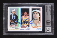 Chevy Chase Signed Caddyshack / Fletch / Christmas Vacation Custom Trading Card (BGS | Auto Grade BGS 10) at PristineAuction.com