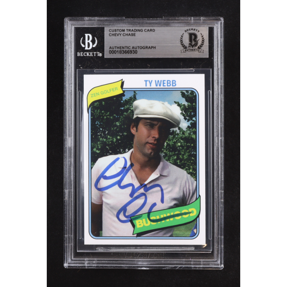 Chevy Chase Signed "Caddyshack" Trading Card (BGS) at PristineAuction.com