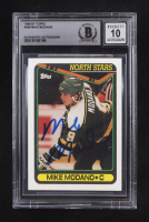 Mike Modano 1990-91 Topps #348 RC (BGS | Auto Grade BGS 10) at PristineAuction.com