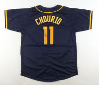 Jackson Chourio Signed Jersey (JSA) at PristineAuction.com