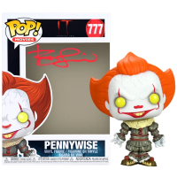 Bill Skarsgaard Signed "IT" #777 Pennywise Funko Pop! Vinyl Figure (CA) at PristineAuction.com