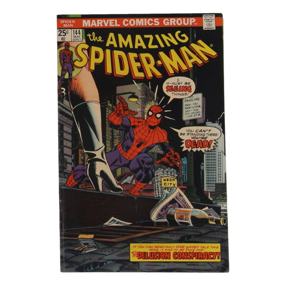 1975 "The Amazing Spider-Man" Issue #144 Marvel Comic Book at PristineAuction.com