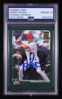Albert Pujols Signed 2016 Topps Berger's Best #BB50 REPRINT (PSA | Auto Grade PSA 10) at PristineAuction.com