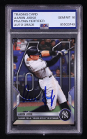 Aaron Judge Signed 2022 Topps Now #975 (PSA | Auto Grade PSA 10) at PristineAuction.com