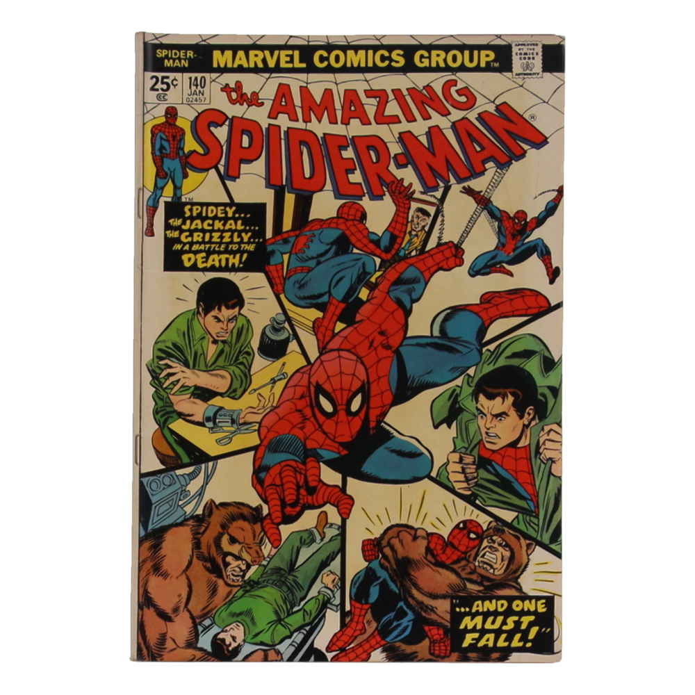 1975 "The Amazing Spider-Man" Issue #140 Marvel Comic Book at PristineAuction.com