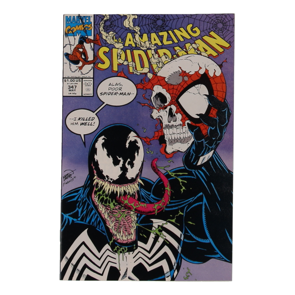 1991 "The Amazing Spider-Man" Issue #347 Marvel Comic Book at PristineAuction.com