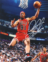 Dennis Rodman Signed Bulls 11x14 Photo (Authentic Ink) at PristineAuction.com