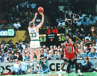 Larry Bird Signed Celtics 16x20 Photo (Beckett) at PristineAuction.com