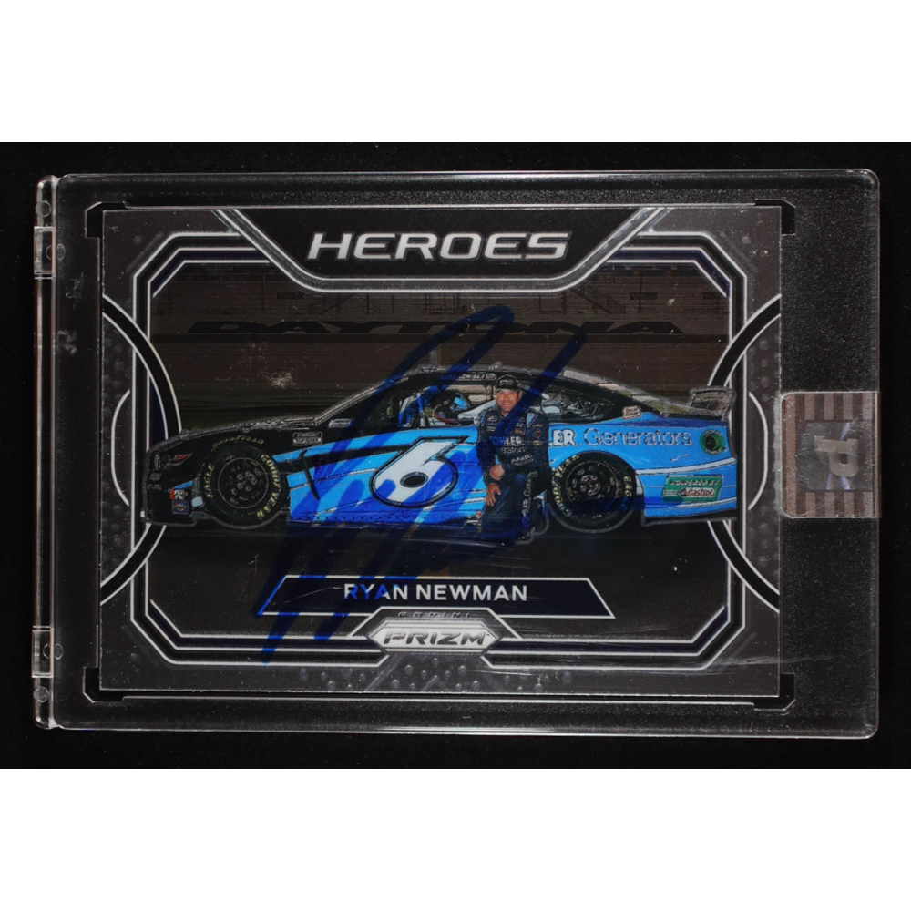 Ryan Newman Signed 2021 Panini Prizm Heroes #5 (PA) at PristineAuction.com