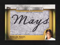 Willie Mays 2012 Topps Historical Stitches #WM at PristineAuction.com