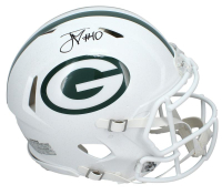 Jordan Love Signed Packers Full-Size Authentic On-Field Alternate Speed Helmet (Beckett) at PristineAuction.com