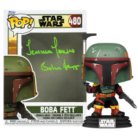 Temuera Morrison Signed "Star Wars" #480 Boba Fett Funko Pop! Bobble-Head Vinyl Figure (CA) at PristineAuction.com