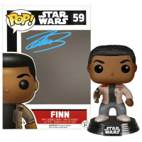 John Boyega Signed "Star Wars" #59 Finn Funko Pop! Vinyl Figure (CA) at PristineAuction.com