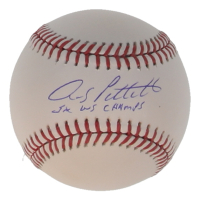 Andy Pettitte Signed OML Baseball Inscribed "5x WS Champs" (MLB) at PristineAuction.com