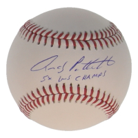 Andy Pettitte Signed OML Baseball Inscribed "5x WS Champs" (MLB) at PristineAuction.com