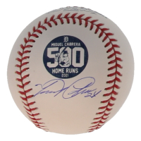 Miguel Cabrera Signed OML 500 Home Runs Commemorative Logo Baseball (Beckett) at PristineAuction.com