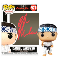 Ralph Macchio Signed "Cobra Kai" #971 Daniel LaRusso Funko Pop! Vinyl Figure (CA) at PristineAuction.com