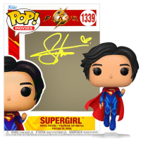 Sasha Calle Signed "The Flash" #1339 Supergirl Funko Pop! Vinyl Figure (Celebrity Authentics) at PristineAuction.com