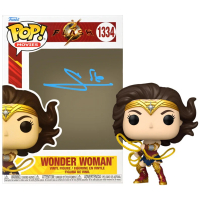 Gal Gadot Signed "The Flash" #1334 Wonder Woman Funko Pop! Vinyl Figure (CA) at PristineAuction.com