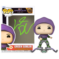 Willem Dafoe Signed "Spider-Man: No Way Home" #1165 Green Goblin Funko Pop! Bobble-Head Vinyl Figure (CA) at PristineAuction.com