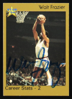 Walt Frazier Signed 1993-94 Star #48 Walt Frazier/Career Stats 2 Card (JSA) at PristineAuction.com