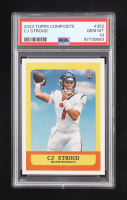 CJ Stroud 2023 Topps Composite HERITAGE #352 RC (PSA 10) at PristineAuction.com