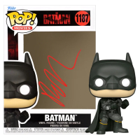 Robert Pattinson Signed "The Batman" #1187 Batman Funko Pop! Vinyl Figure (CA) at PristineAuction.com