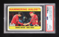 Mike Trout / Shohei Ohtani RC 2018 Topps Heritage Combo Cards #CC1 (PSA 10) at PristineAuction.com