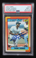 Frank Thomas Signed 1990 Topps #414 RC (PSA 9 | Autograph Graded 10) at PristineAuction.com