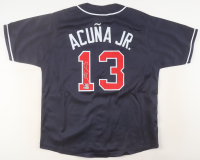 Ronald Acuna Jr. Signed Jersey (Beckett & Acuna Jr.) at PristineAuction.com