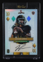 Julian Lewis 2024 Wild Card 5 Card Draw Autograph 10 of Diamonds White #SDHDJLA #1/1 RC at PristineAuction.com