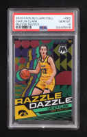 Caitlin Clark 2024 Panini Caitlin Clark Collection Mosaic Razzle Dazzle #RD2 RC (PSA 10) at PristineAuction.com