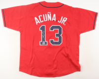 Ronald Acuna Jr. Signed Jersey (Beckett & Acuna Jr.) at PristineAuction.com