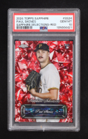 Paul Skenes 2024 Topps Chrome Update Sapphire Sapphire Selections Red Refractors #SS24 #4/5 RC (PSA 10) at PristineAuction.com