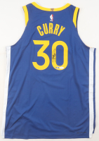 Stephen Curry Signed Warriors Nike Authentic Jersey (JSA & Curry) at PristineAuction.com