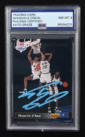 Shaquille O'Neal Signed 1992-93 Upper Deck #1 SP RC / NBA First Draft Pick (PSA | Autograph Graded 8) at PristineAuction.com