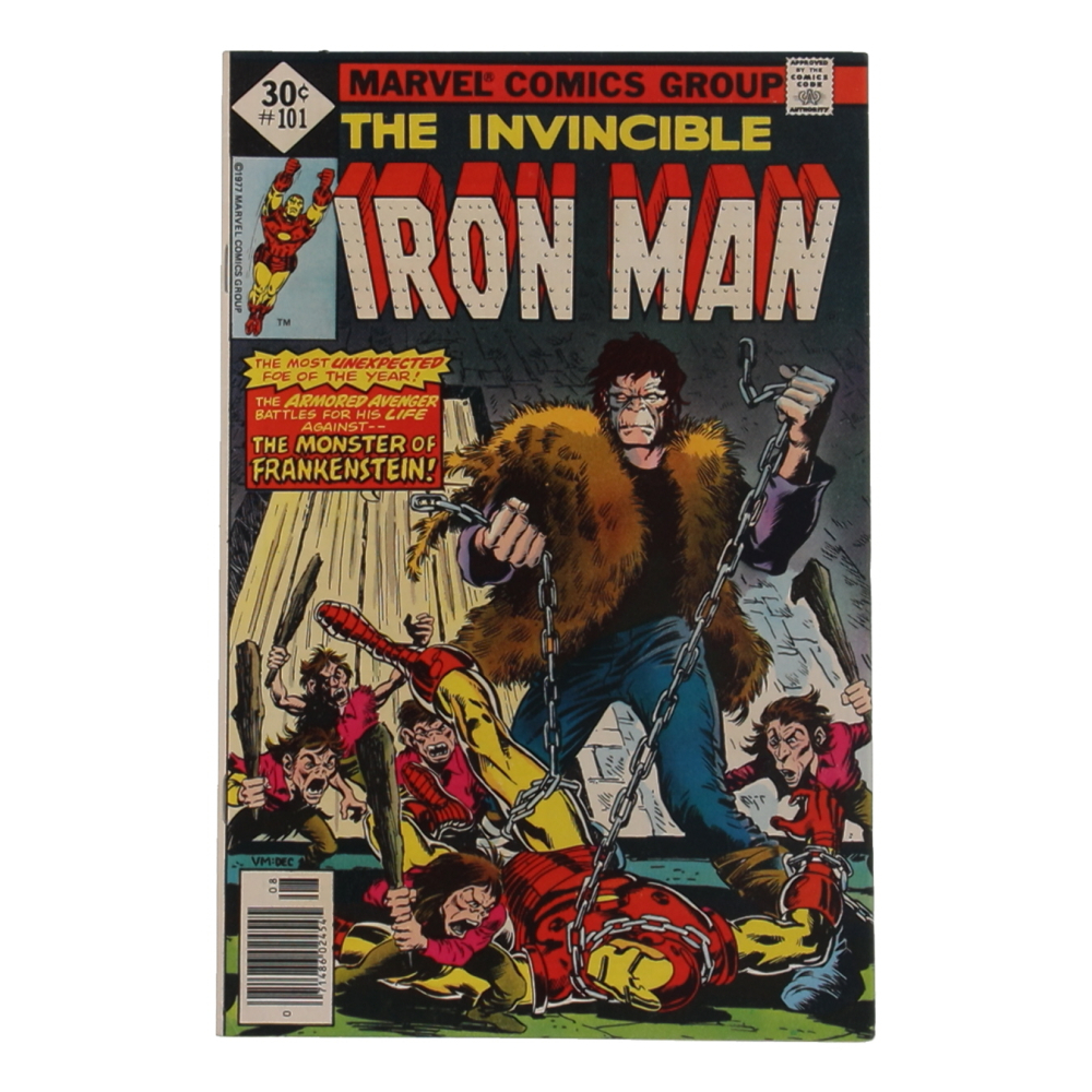 1977 "The Invincible Iron Man" Issue #101 Marvel Comic Book at PristineAuction.com