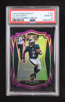 Jalen Hurts 2020 Select Prizm Purple Die Cut #150 RC (PSA 10) at PristineAuction.com