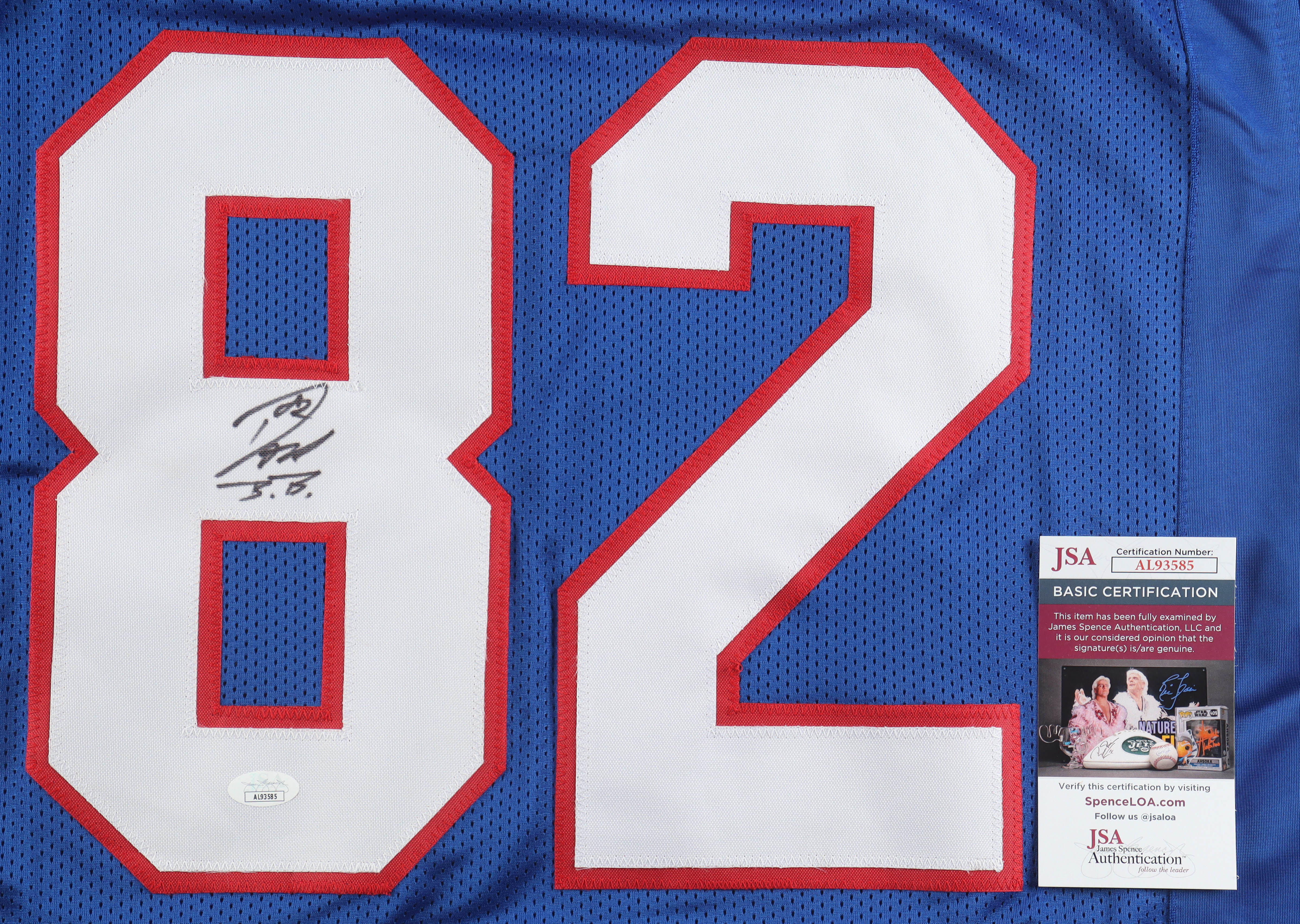 Don Beebe Signed Jersey (JSA) at PristineAuction.com Don Beebe Signed Jersey (JSA) at PristineAuction.com