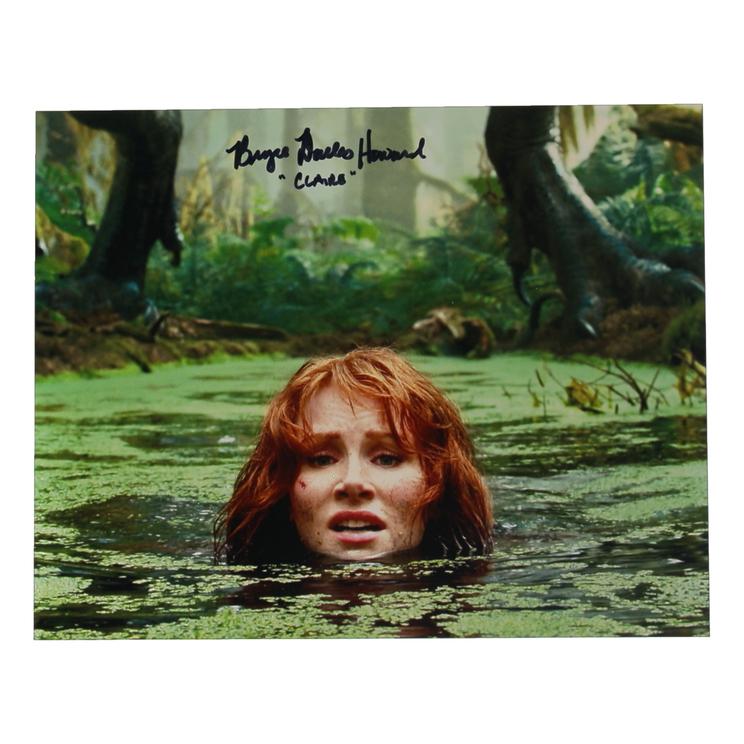 Bryce Dallas Howard Signed "Jurassic World" 11x14 Photo Inscribed "Claire" (ACOA) at PristineAuction.com Bryce Dallas Howard Signed "Jurassic World" 11x14 Photo Inscribed "Claire" (ACOA) at PristineAuction.com