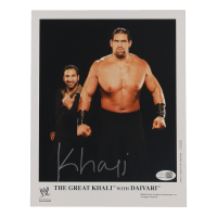 The Great Khali Signed WWE 8x10 Photo (JSA) at PristineAuction.com