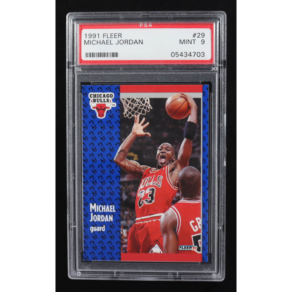 Michael Jordan 1991-92 Fleer #29 (PSA 9) at PristineAuction.com