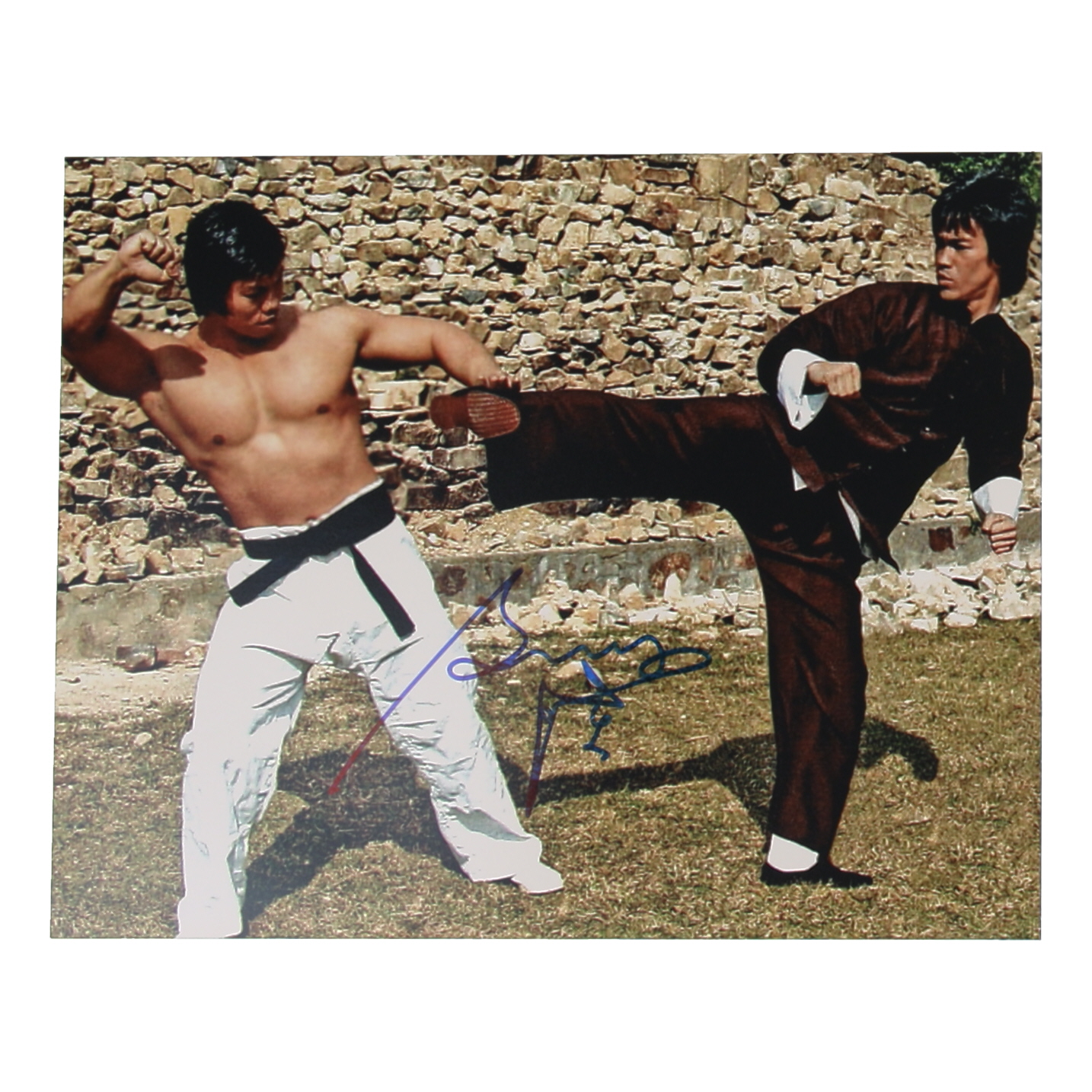 Bolo Yeung Signed "Enter the Dragon" 11x14 Photo (ACOA) at PristineAuction.com Bolo Yeung Signed "Enter the Dragon" 11x14 Photo (ACOA) at PristineAuction.com