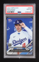 Roki Sasaki 2024 Topps Now Offseason #OS16 RC (PSA 10) at PristineAuction.com